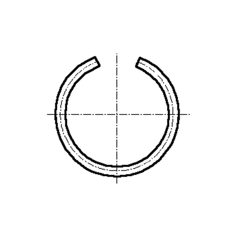 Inel de blocare; oţel elastic; 14mm; BN 826; Inel: interior Inel de blocare; oţel elastic; 14mm; BN 826; Inel: interior