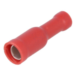 Terminal: rotunde; mamă; Ø: 4mm; 0,5÷1,5mm2; crimpat; pe cablu