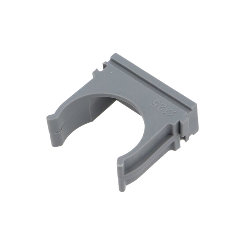 Suport de fixare; polietilenă; FlexiPipe; gri; Dimensiune: 25 Suport de fixare; polietilenă; FlexiPipe; gri; Dimensiune: 25