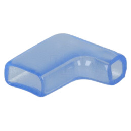 Protecţie terminale; 6,5mm; Ø: 4mm; în unghi; L: 17mm; PVC