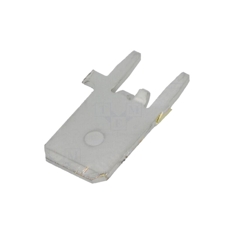 Terminal: plat; 6,3mm; 0,8mm; tată; THT; alamă; cositorit; drept