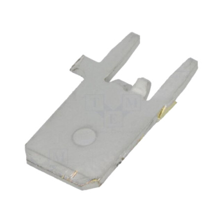 Terminal: plat; 6,3mm; 0,8mm; tată; THT; alamă; cositorit; drept