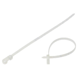 Colier de strângere; cu lame de fixare; L: 200mm; W: 4,6mm; 215N