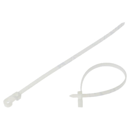 Colier de strângere; cu lame de fixare; L: 200mm; W: 4,6mm; 215N