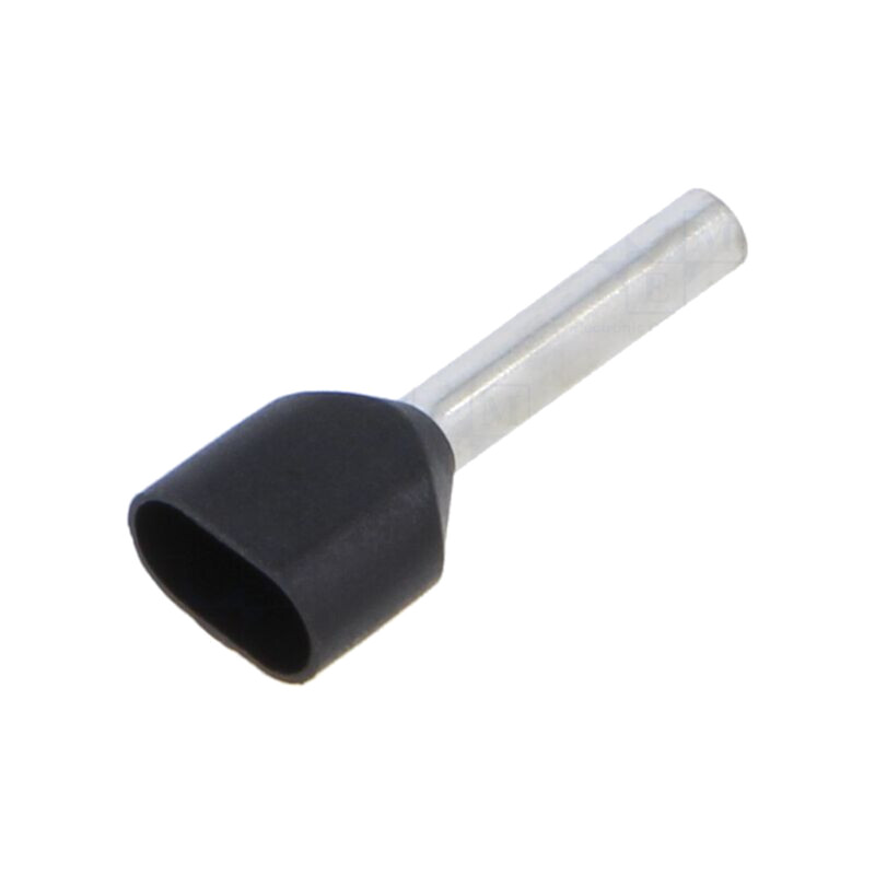 Vârf: tub de capăt; izolată,dublă; cupru; 1,5mm2; 12mm; cositorit Vârf: tub de capăt; izolată,dublă; cupru; 1,5mm2; 12mm; cositorit