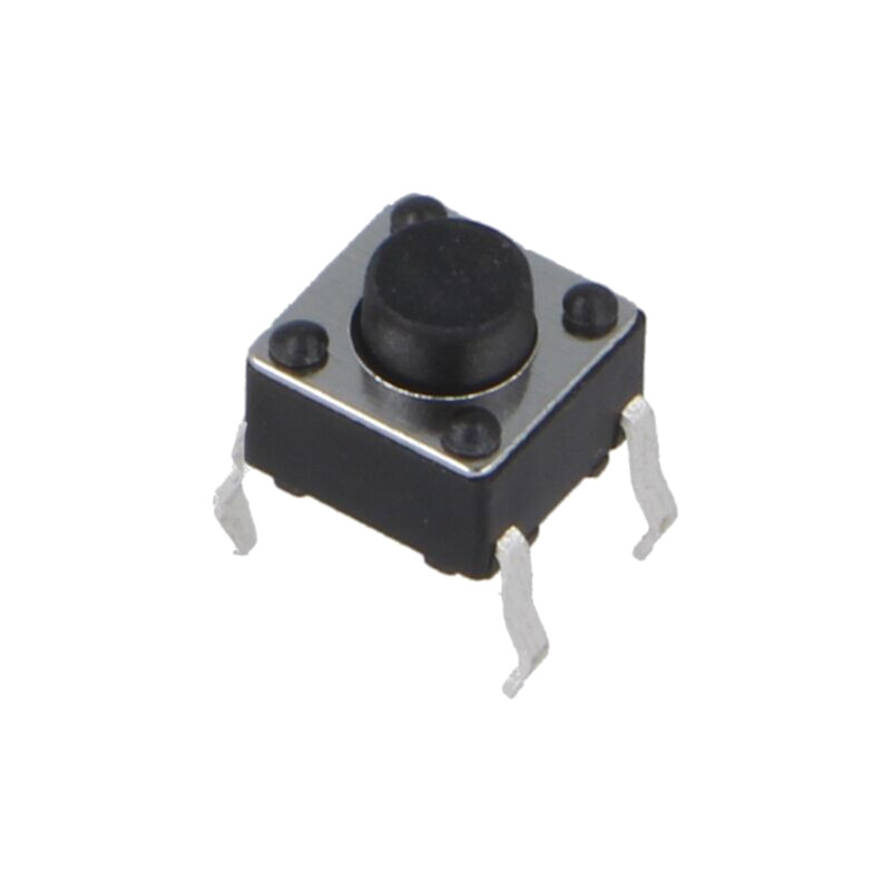 Microîntrerupător TACT; SPST; Poz: 2; 0,05A/12VDC; THT; 2,45N; 5mm Microîntrerupător TACT; SPST; Poz: 2; 0,05A/12VDC; THT; 2,45N; 5mm