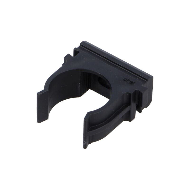 Suport de fixare; polietilenă; FlexiPipe; neagră; Dimensiune: 20 Suport de fixare; polietilenă; FlexiPipe; neagră; Dimensiune: 20
