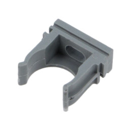 Suport de fixare; polietilenă; FlexiPipe; gri; Dimensiune: 20