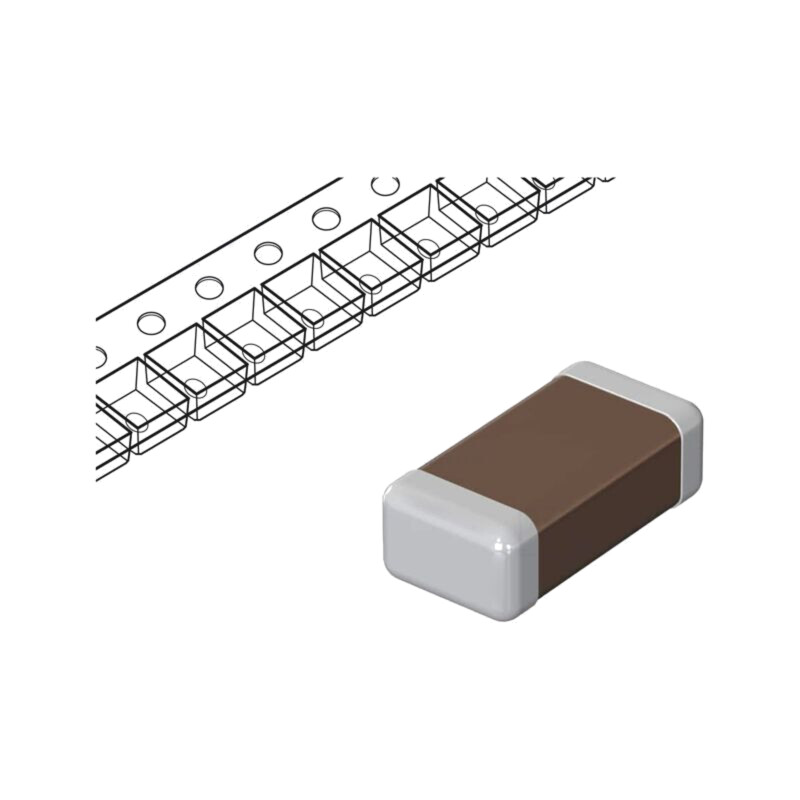 Condensator: ceramic; MLCC; 100nF; 100V; X7R; ±10%; SMD; 0805; 180mm Condensator: ceramic; MLCC; 100nF; 100V; X7R; ±10%; SMD; 0805; 180mm