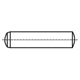 Ştift cilindric; oţel; BN 857; Ø: 2,5mm; L: 16mm; DIN 6325; ISO 8734