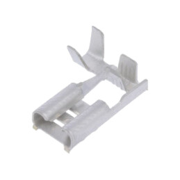 Terminal: plat; 6,3mm; 0,8mm; mamă; 1÷2,5mm2; crimpat; pe cablu