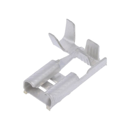 Terminal: plat; 6,3mm; 0,8mm; mamă; 1÷2,5mm2; crimpat; pe cablu