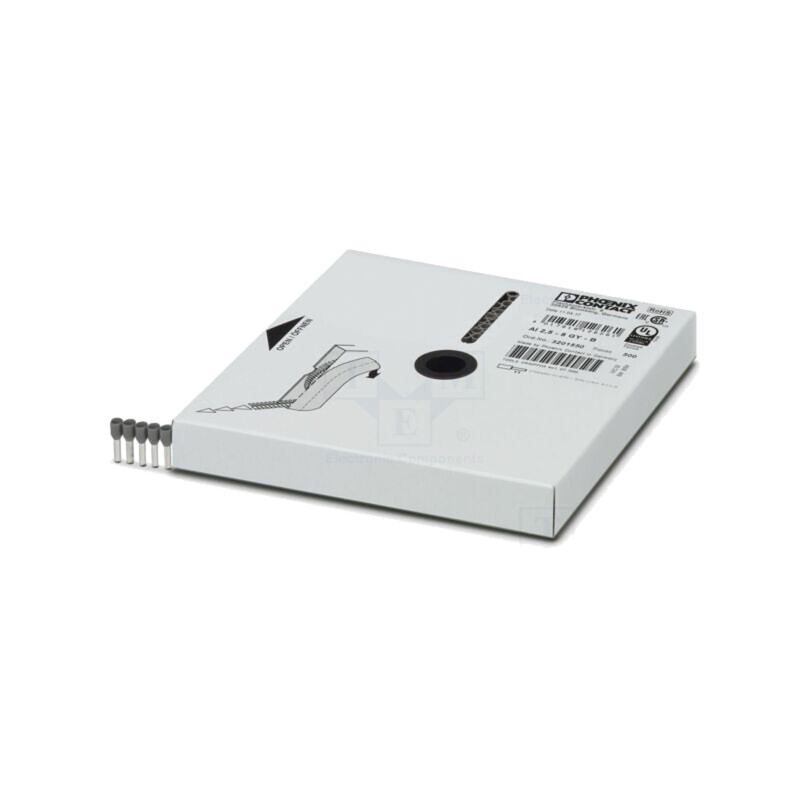 Vârf: tub de capăt; izolată; cupru; 2,5mm2; Lung.capăt: 8mm; gri