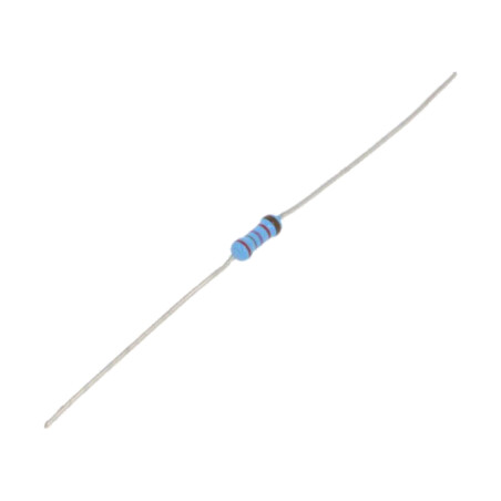 Rezistor: thin film; THT; 28,7kΩ; 600mW; ±1%; Ø0,6x28mm; Ø2,5x6,5mm