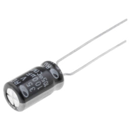 Condensator: electrolitic; THT; 100uF; 35VDC; Ø6,3x11mm; ±20%; RD