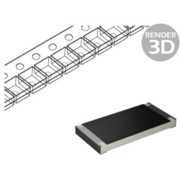 Rezistor: thick film; SMD; 2512; 330Ω; 1W; ±5%; CRCW2512; -55÷155°C