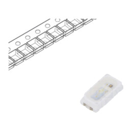 LED; verde; SMD; 3014,PLCC2; 1000÷2300mcd; 2,8÷3,5VDC; 3x1,4x0,7mm