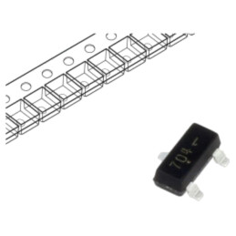 Tranzistor: N-MOSFET; unipolar; 60V; 380mA; Idm: 5A; 420mW; SOT23