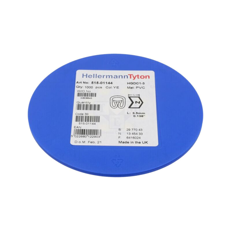 Markere; Marcaj: N; 1÷3mm; PVC; galbenă; -65÷105°C; prin orificiu Markere; Marcaj: N; 1÷3mm; PVC; galbenă; -65÷105°C; prin orificiu