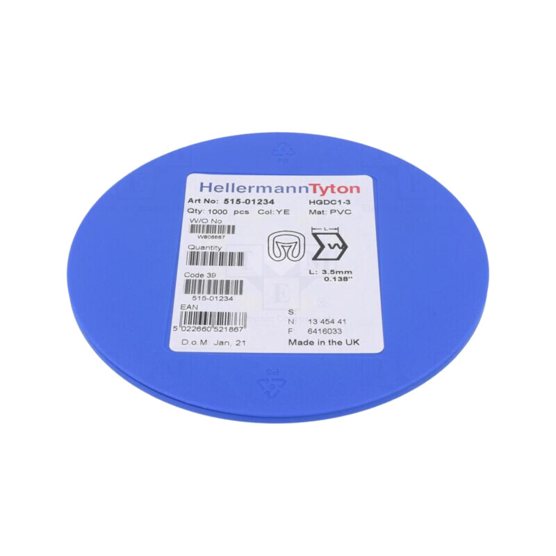 Markere; Marcaj: W; 1÷3mm; PVC; galbenă; -65÷105°C; prin orificiu Markere; Marcaj: W; 1÷3mm; PVC; galbenă; -65÷105°C; prin orificiu