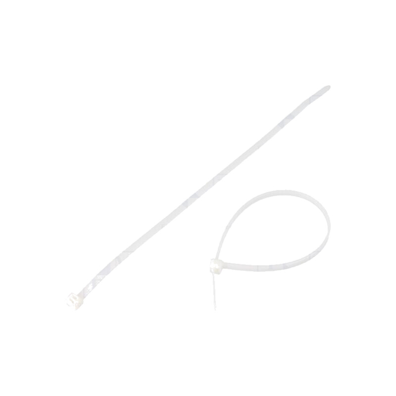 Cable tie; lumiscent; L: 200mm; W: 3.6mm; white; polyamide Cable tie; lumiscent; L: 200mm; W: 3.6mm; white; polyamide