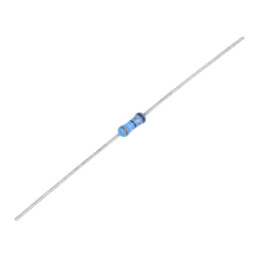 Rezistor: thin film; THT; 39Ω; 600mW; ±1%; Ø0,6x28mm; Ø2,5x6,5mm