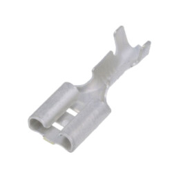Terminal: plat; 6,3mm; 0,8mm; mamă; 0,5÷1,5mm2; crimpat; pe cablu
