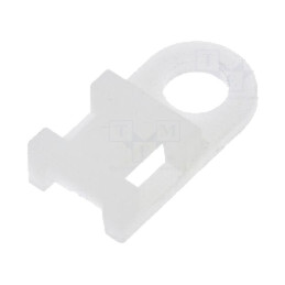Element de susţinere; înşurubare; poliamidă; natural; B: 5,5mm