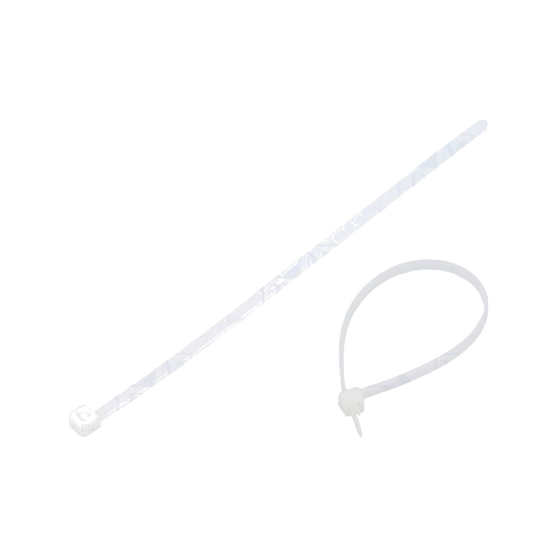 Colier de strângere; cu desfacere; L: 200mm; W: 4,6mm; naturală Colier de strângere; cu desfacere; L: 200mm; W: 4,6mm; naturală