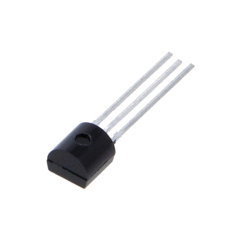 Tranzistor: PNP; bipolar; 80V; 1A; 0,83W; TO92