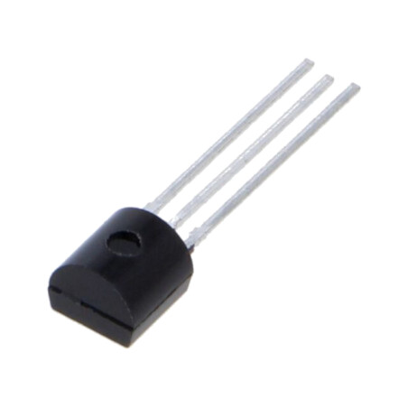 Tranzistor: PNP; bipolar; 80V; 1A; 0,83W; TO92