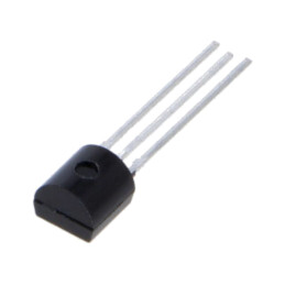 Tranzistor: PNP; bipolar; 80V; 1A; 0,83W; TO92
