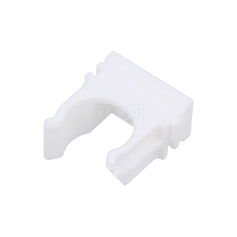 Suport de fixare; polietilenă; FlexiPipe; albă; Dimensiune: 16 Suport de fixare; polietilenă; FlexiPipe; albă; Dimensiune: 16