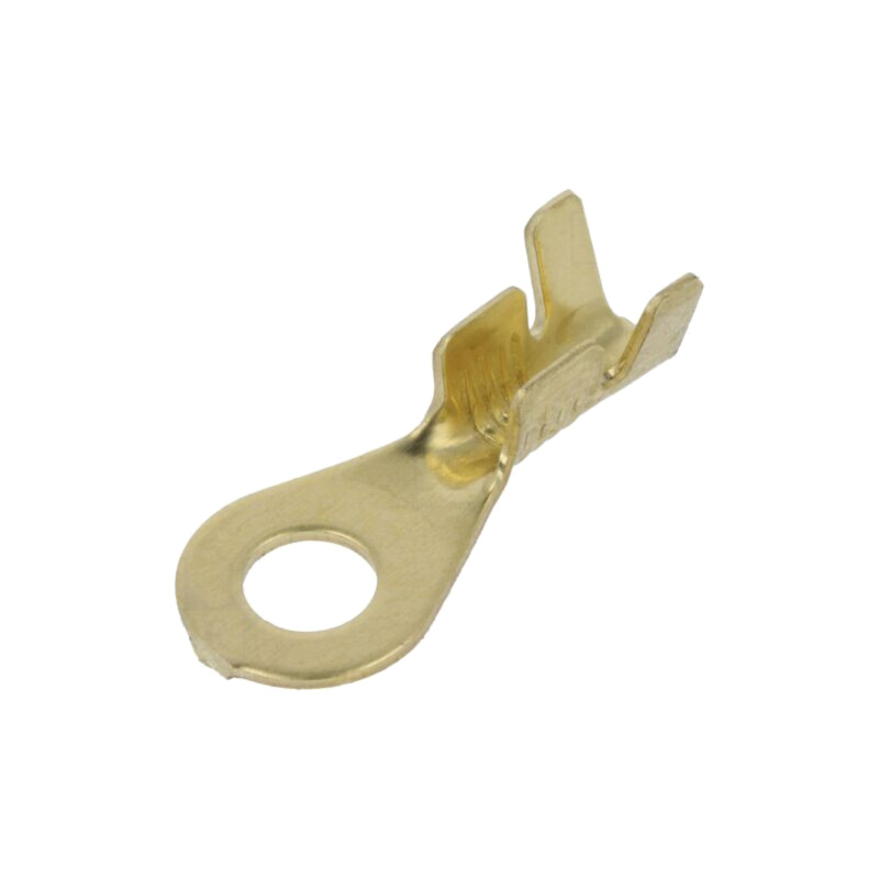Vârf: inelar; M4; 1÷2,5mm2; crimpat; pe cablu; drept; neizolat; fără Vârf: inelar; M4; 1÷2,5mm2; crimpat; pe cablu; drept; neizolat; fără