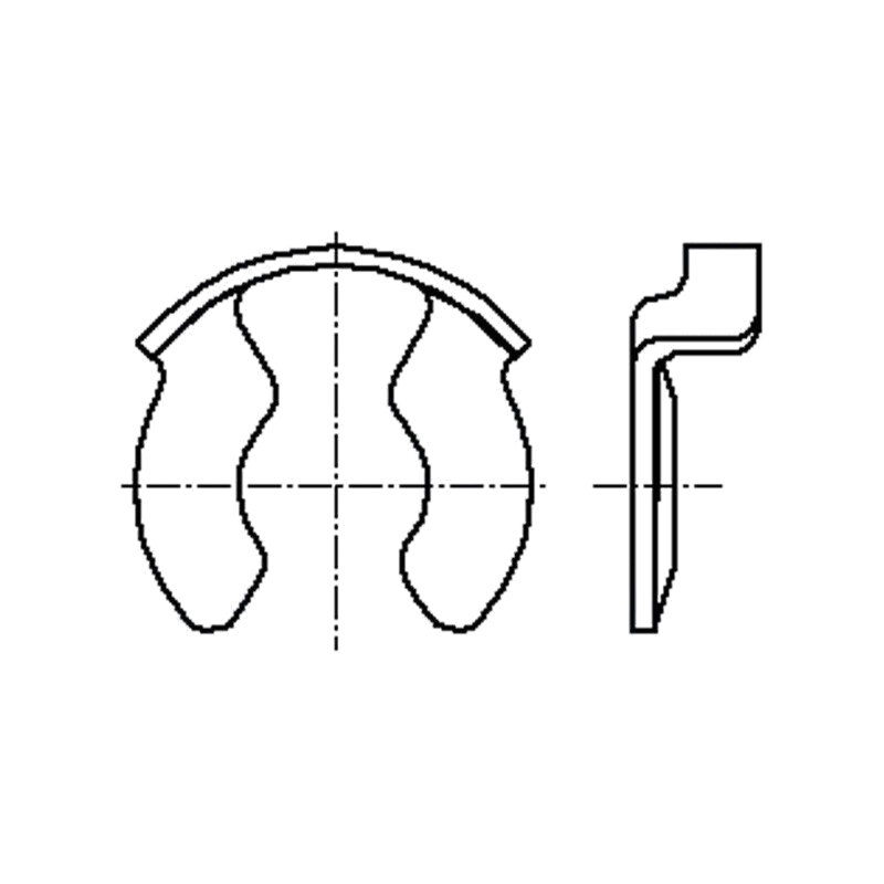 Inel de blocare; oţel elastic; Diam.ax: 4mm; BN 13194; Øext: 6,8mm Inel de blocare; oţel elastic; Diam.ax: 4mm; BN 13194; Øext: 6,8mm