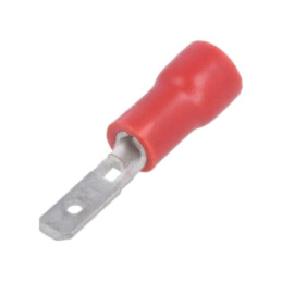 Terminal: plat; 2,8mm; 0,5mm; tată; 0,5÷1mm2; crimpat; pe cablu