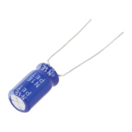 Condensator: electrolitic; THT; 220uF; 25VDC; Ø6,3x11mm; ±20%; SD
