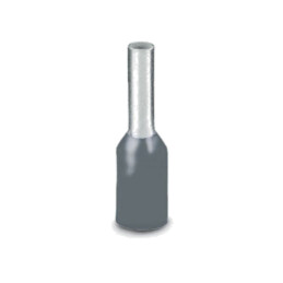 Vârf: tub de capăt; izolată; cupru; 0,75mm2; Lung.capăt: 8mm; gri