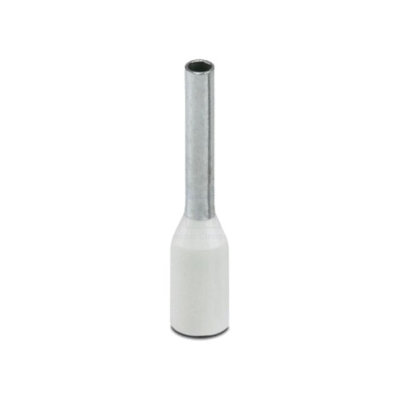 Vârf: tub de capăt; izolată; cupru; 0,75mm2; Lung.capăt: 8mm; albă