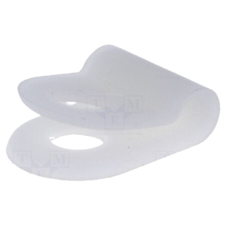 Clipsuri; Clipsuri tip P pentru cabluri; Øbuclă: 3mm; poliamidă
