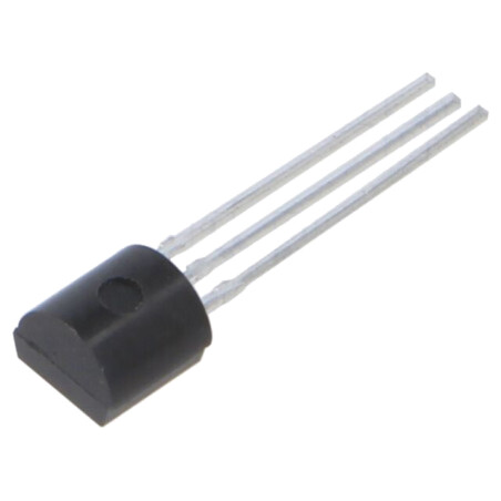 Tranzistor: PNP; bipolar; 45V; 1A; 0,83W; TO92