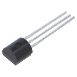 Tranzistor: PNP; bipolar; 45V; 1A; 0,83W; TO92