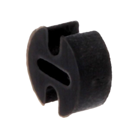Bucşă de distanţare; LED; Øext: 4,5mm; ØLED: 3mm; Lung: 2mm; neagră