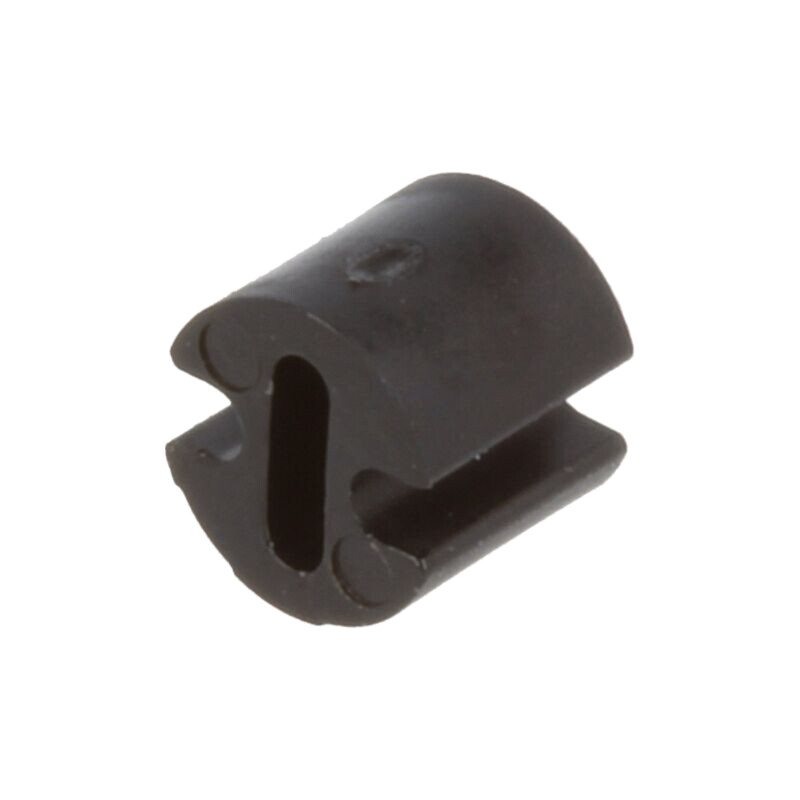 Bucşă de distanţare; LED; Øext: 4,5mm; ØLED: 3mm; Lung: 4mm; neagră