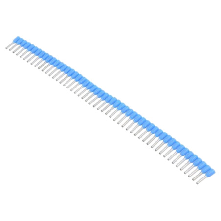 Vârf: tub de capăt; izolată; cupru; 0,75mm2; 8mm; cositorit; 105°C