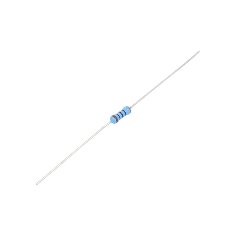 Rezistor: thin film; THT; 300Ω; 600mW; ±1%; Ø0,6x28mm; Ø2,5x6,5mm