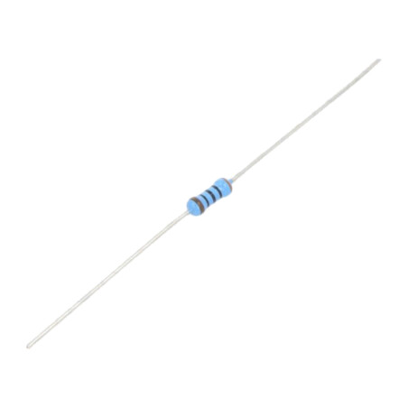 Rezistor: thin film; THT; 300Ω; 600mW; ±1%; Ø0,6x28mm; Ø2,5x6,5mm