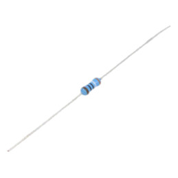 Rezistor: thin film; THT; 390Ω; 600mW; ±1%; Ø0,6x28mm; Ø2,5x6,5mm