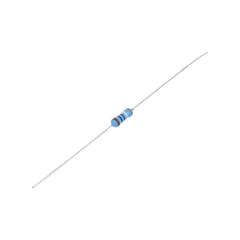 Rezistor: thin film; THT; 390Ω; 600mW; ±1%; Ø0,6x28mm; Ø2,5x6,5mm Rezistor: thin film; THT; 390Ω; 600mW; ±1%; Ø0,6x28mm; Ø2,5x6,5mm