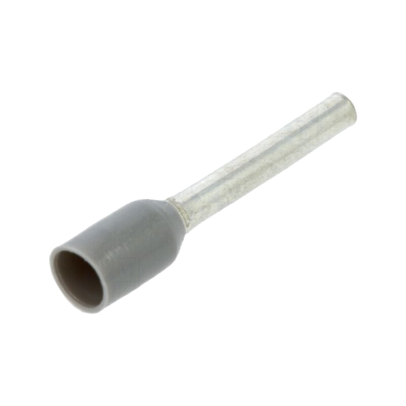 Vârf: tub de capăt; izolată; cupru; 0,75mm2; 10mm; cositorit Vârf: tub de capăt; izolată; cupru; 0,75mm2; 10mm; cositorit